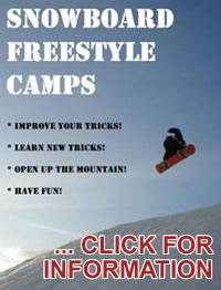 Beginner Freestyle Snowboard training holiday ... click for information!