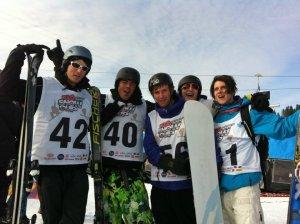 Greg Calcutt, Alan Garcia, Adam Ward, Mikey Mckernan - Sunshine World team members at the 2011 Kia Snow Cup