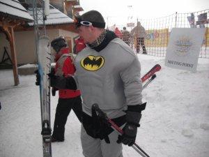 Batman Skiier